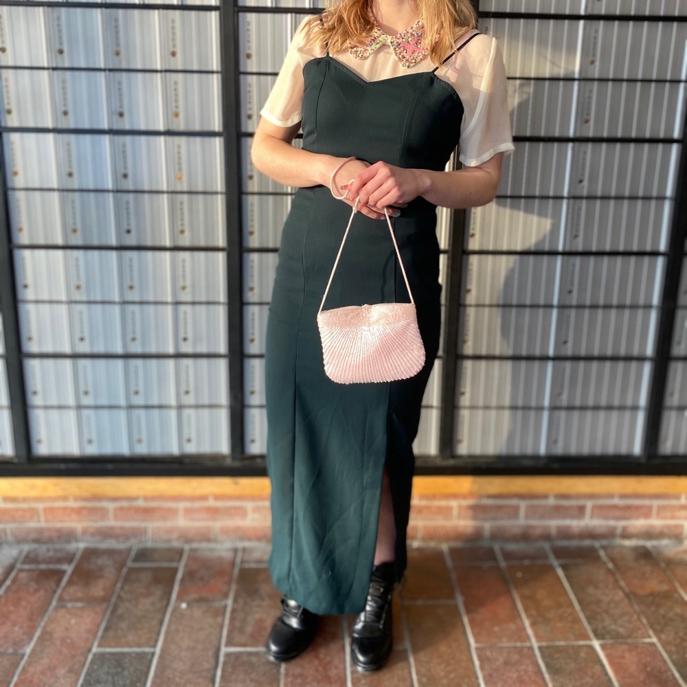 Pastel pink purse